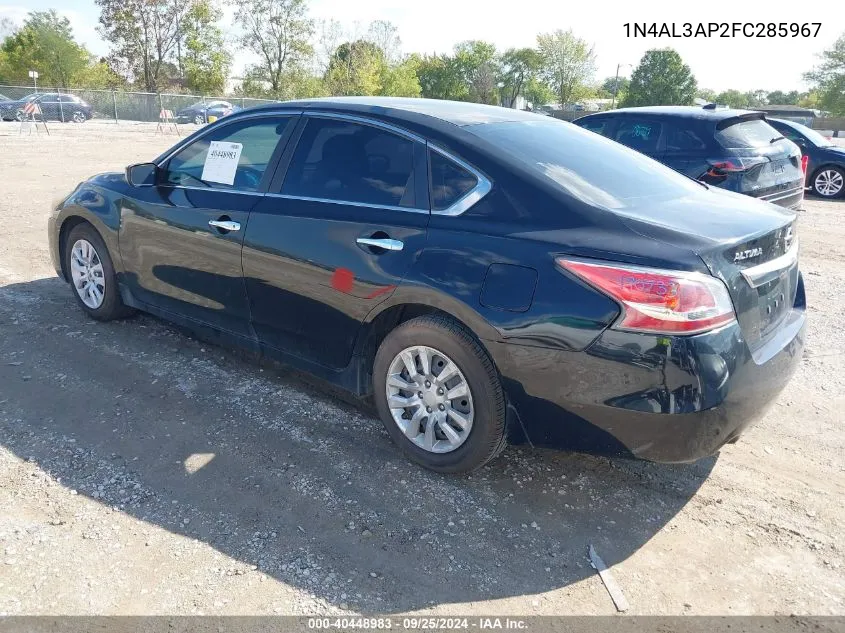 1N4AL3AP2FC285967 2015 Nissan Altima 2.5/2.5 S/2.5 Sl/2.5 Sv