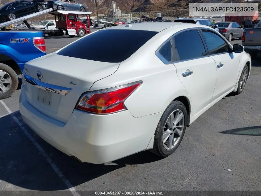 2015 Nissan Altima 2.5 Sl VIN: 1N4AL3AP6FC423509 Lot: 40453297