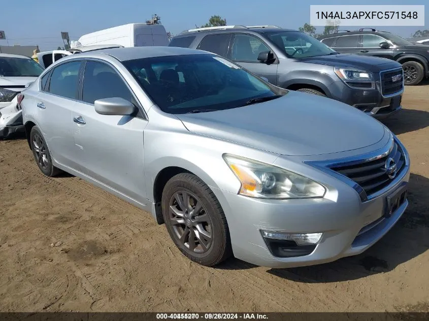 1N4AL3APXFC571548 2015 Nissan Altima 2.5 S