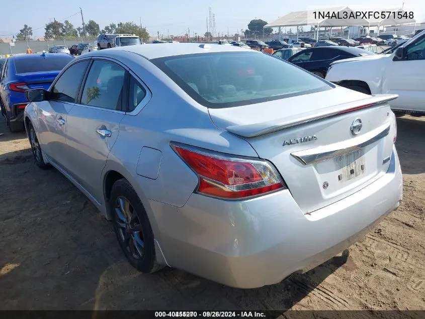 1N4AL3APXFC571548 2015 Nissan Altima 2.5 S