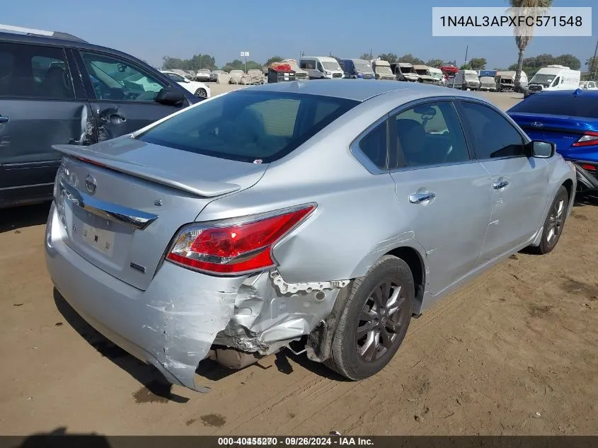 1N4AL3APXFC571548 2015 Nissan Altima 2.5 S