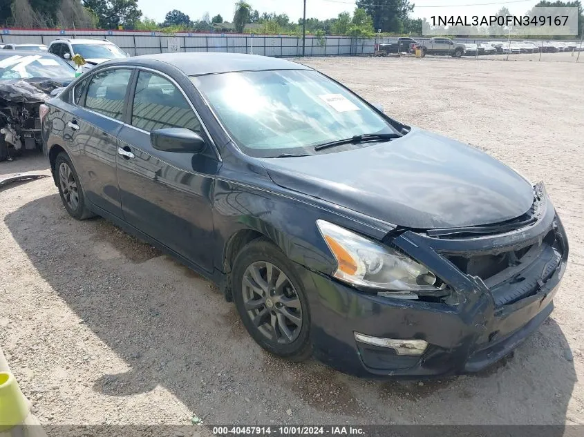 1N4AL3AP0FN349167 2015 Nissan Altima 2.5 S