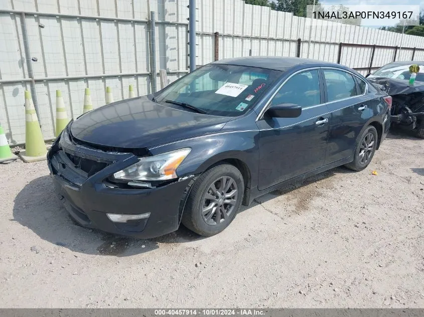 1N4AL3AP0FN349167 2015 Nissan Altima 2.5 S