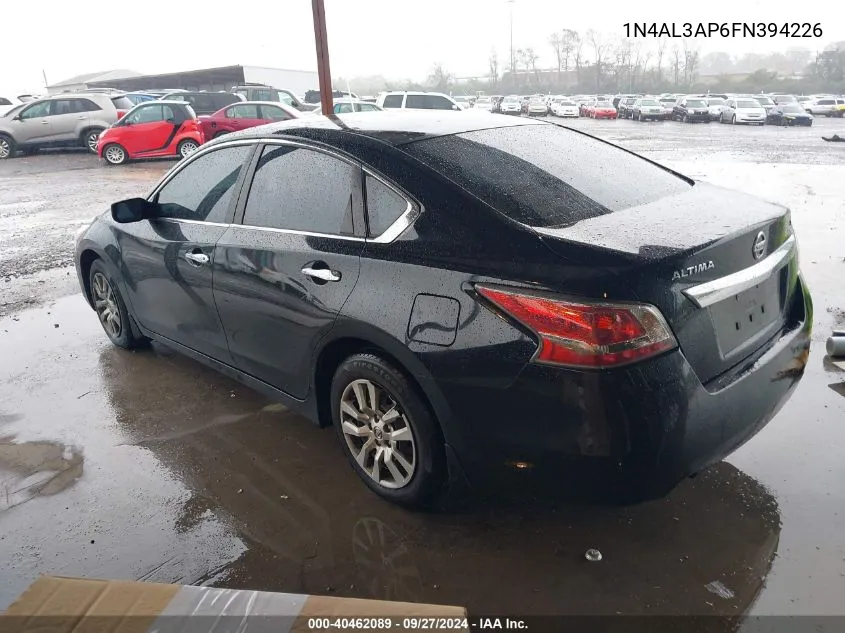 1N4AL3AP6FN394226 2015 Nissan Altima 2.5 S