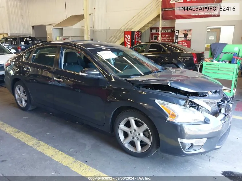 2015 Nissan Altima 2.5 Sv VIN: 1N4AL3AP9FC182416 Lot: 40463892