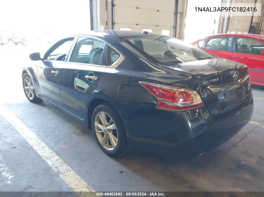 2015 Nissan Altima 2.5 Sv VIN: 1N4AL3AP9FC182416 Lot: 40463892