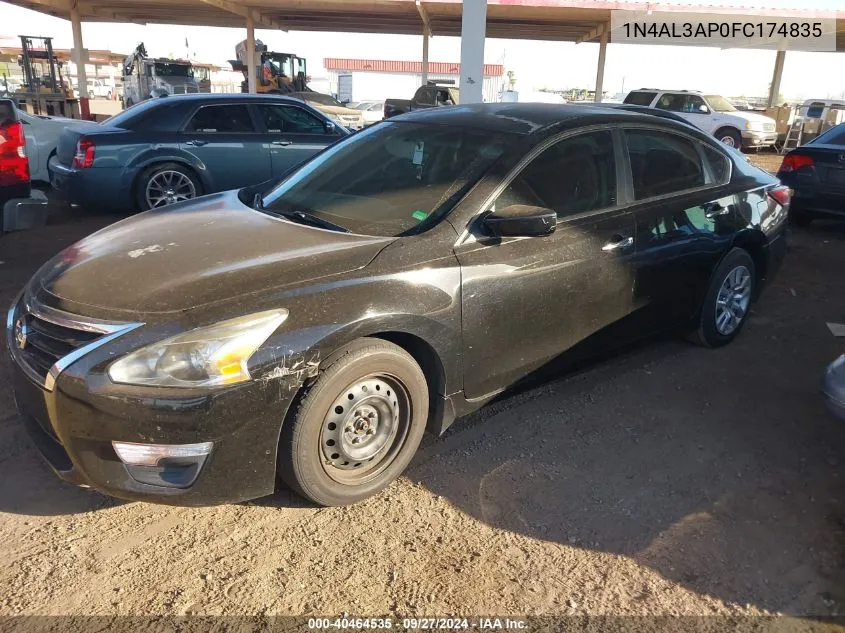 1N4AL3AP0FC174835 2015 Nissan Altima 2.5 S