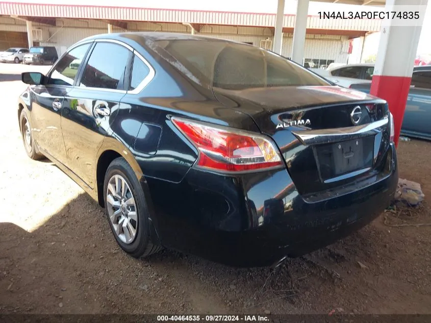 1N4AL3AP0FC174835 2015 Nissan Altima 2.5 S