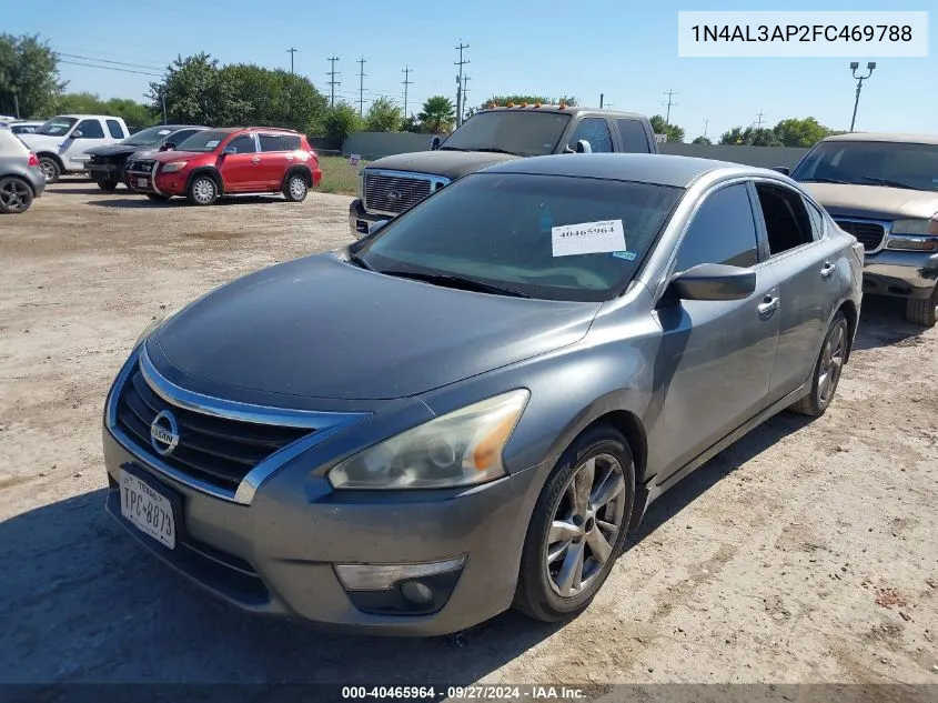 2015 Nissan Altima 2.5 Sv VIN: 1N4AL3AP2FC469788 Lot: 40465964