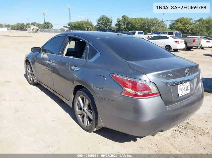 2015 Nissan Altima 2.5 Sv VIN: 1N4AL3AP2FC469788 Lot: 40465964