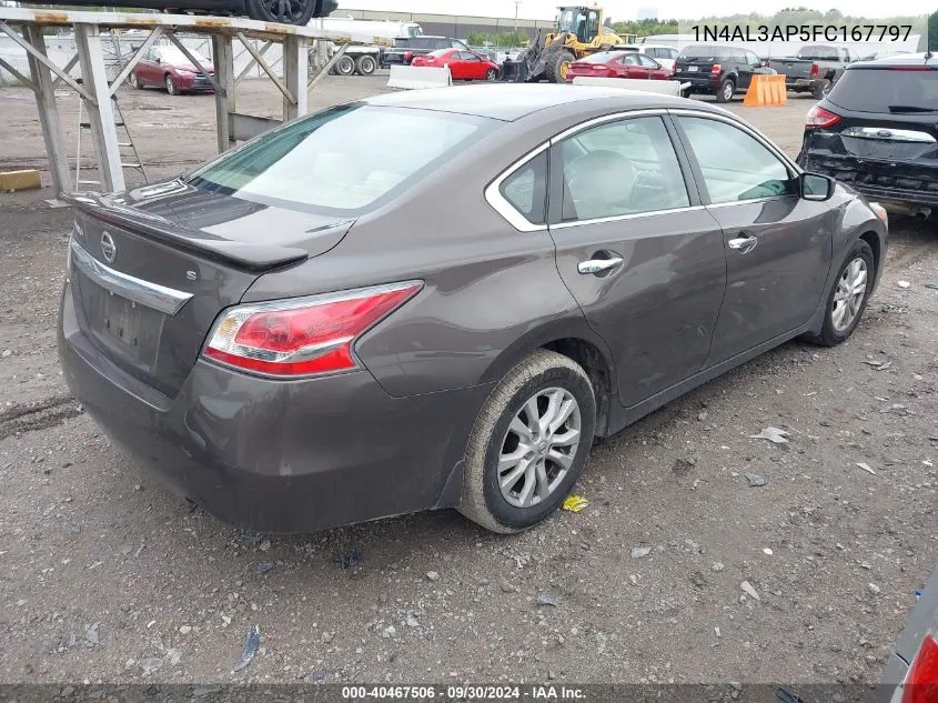 2015 Nissan Altima 2.5/S/Sv/Sl VIN: 1N4AL3AP5FC167797 Lot: 40467506