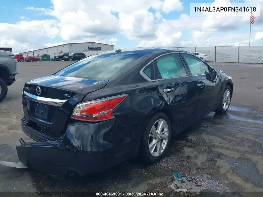 1N4AL3AP0FN341618 2015 Nissan Altima 2.5 Sl