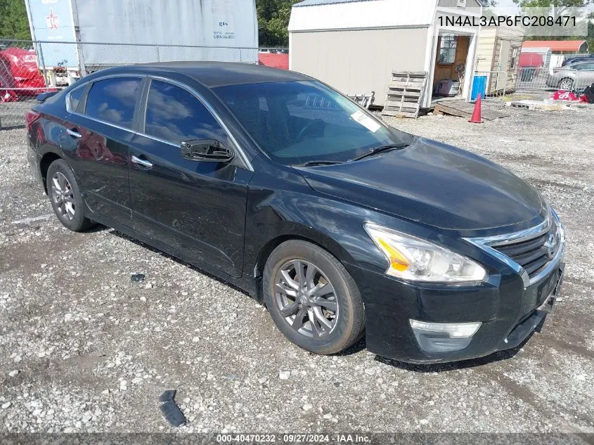 2015 Nissan Altima 2.5 S VIN: 1N4AL3AP6FC208471 Lot: 40470232