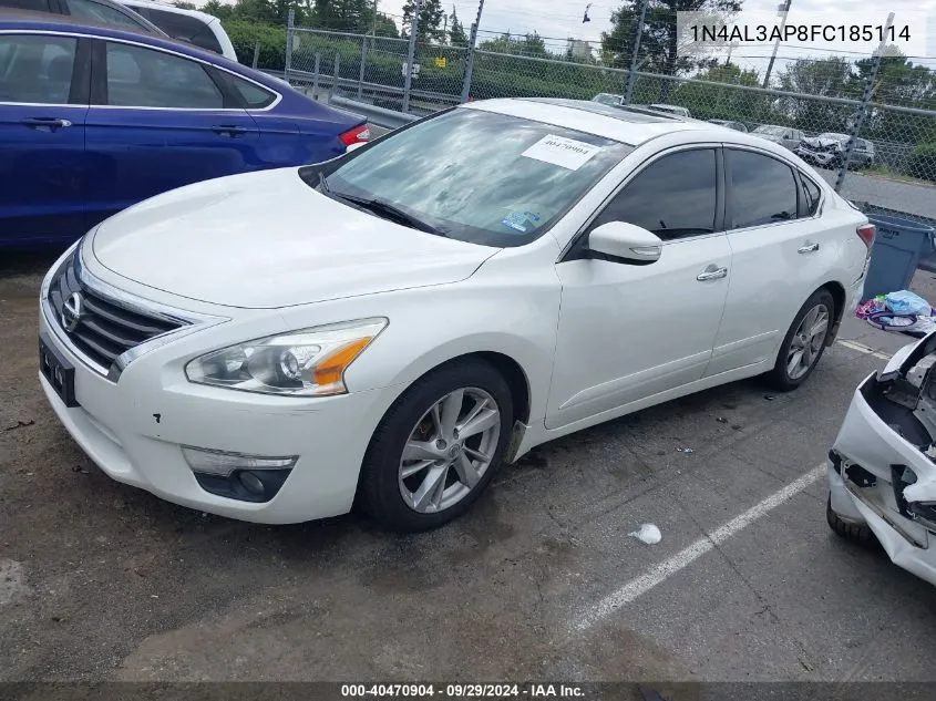 2015 Nissan Altima 2.5 Sv VIN: 1N4AL3AP8FC185114 Lot: 40470904