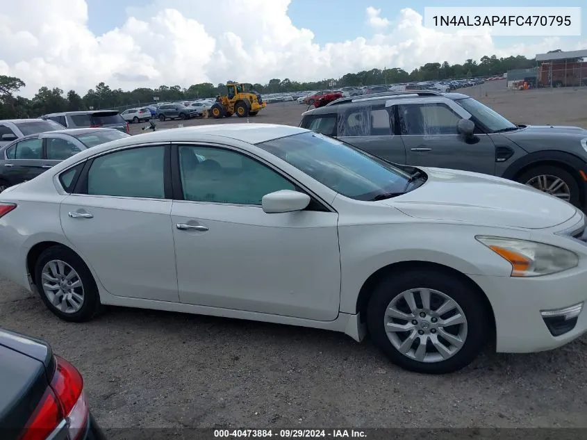 2015 Nissan Altima 2.5 S VIN: 1N4AL3AP4FC470795 Lot: 40473884