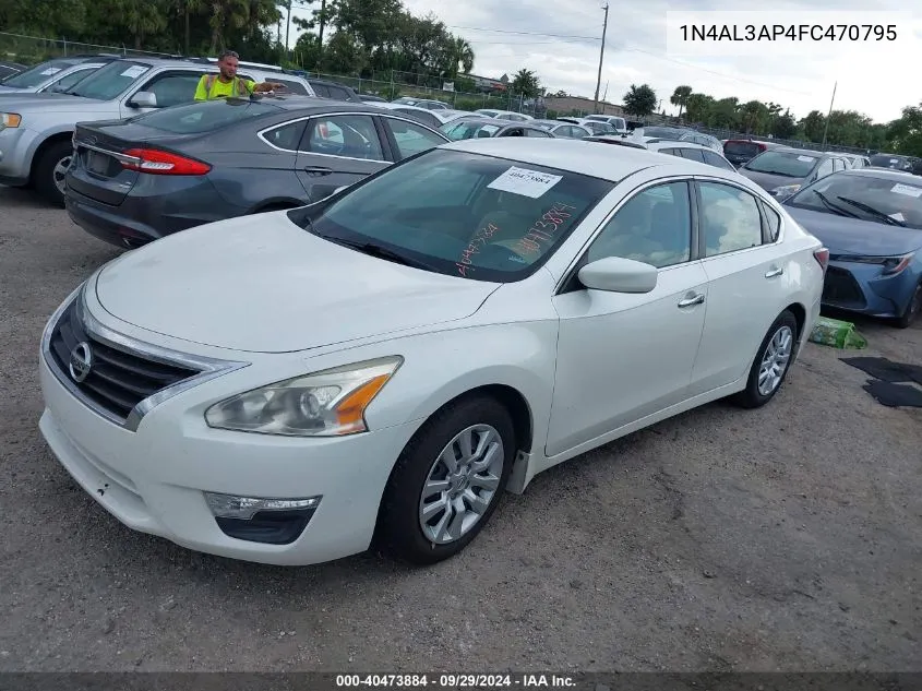 1N4AL3AP4FC470795 2015 Nissan Altima 2.5 S