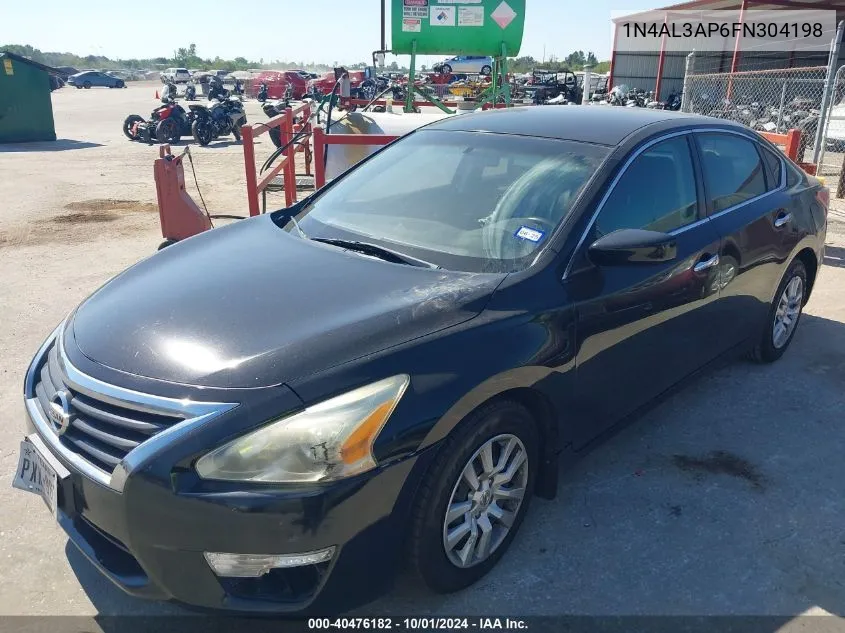 2015 Nissan Altima 2.5/S/Sv/Sl VIN: 1N4AL3AP6FN304198 Lot: 40476182