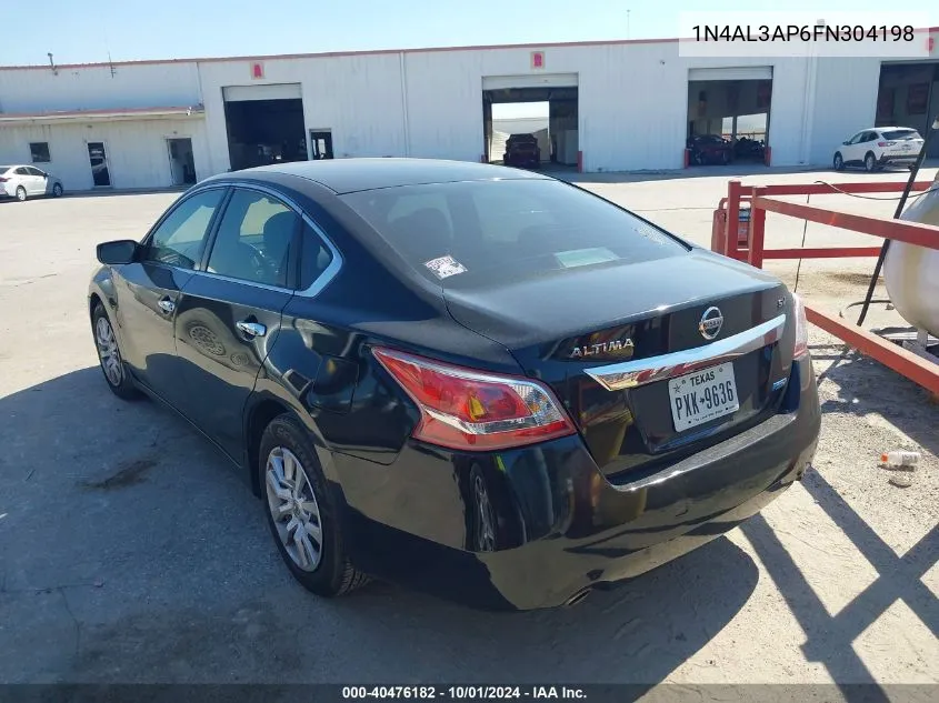 2015 Nissan Altima 2.5/S/Sv/Sl VIN: 1N4AL3AP6FN304198 Lot: 40476182