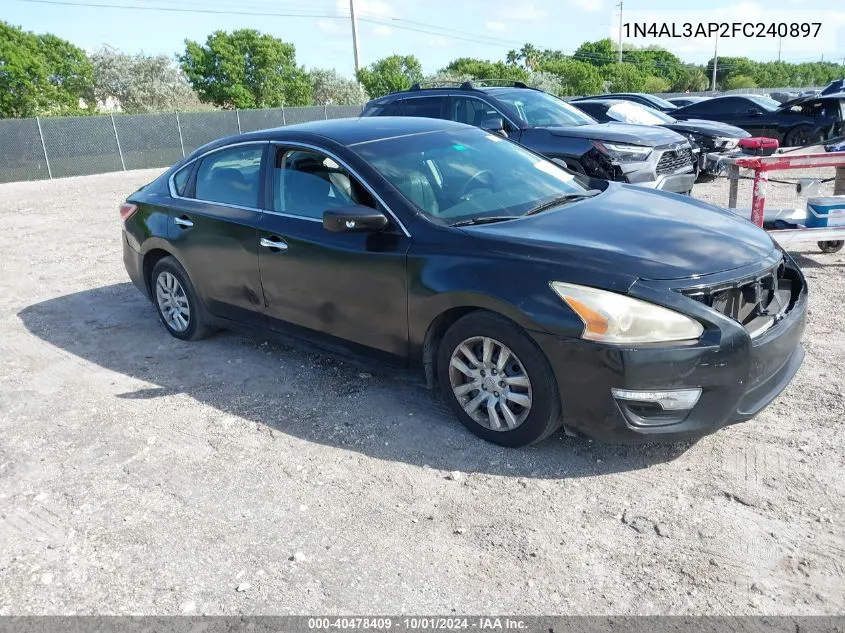 2015 Nissan Altima 2.5/S/Sv/Sl VIN: 1N4AL3AP2FC240897 Lot: 40478409