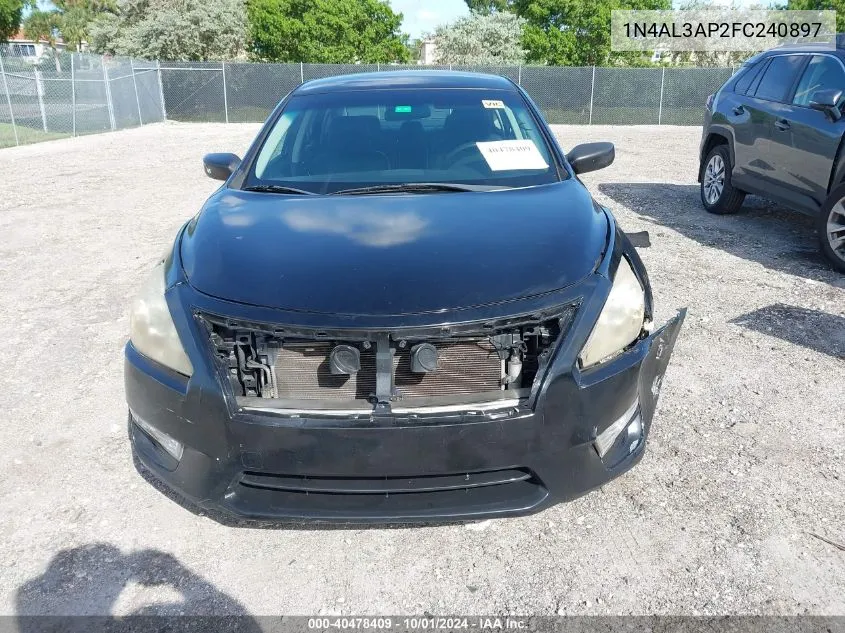 2015 Nissan Altima 2.5/S/Sv/Sl VIN: 1N4AL3AP2FC240897 Lot: 40478409