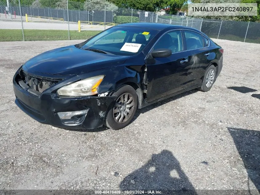 2015 Nissan Altima 2.5/S/Sv/Sl VIN: 1N4AL3AP2FC240897 Lot: 40478409