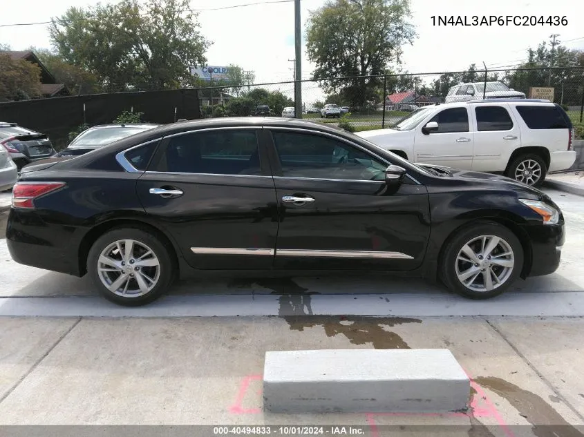 1N4AL3AP6FC204436 2015 Nissan Altima 2.5 Sv