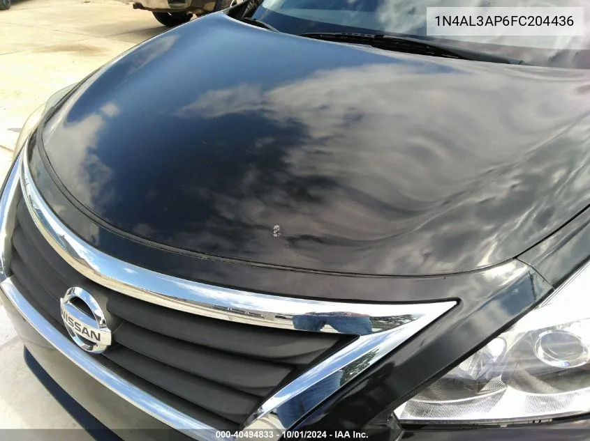 1N4AL3AP6FC204436 2015 Nissan Altima 2.5 Sv