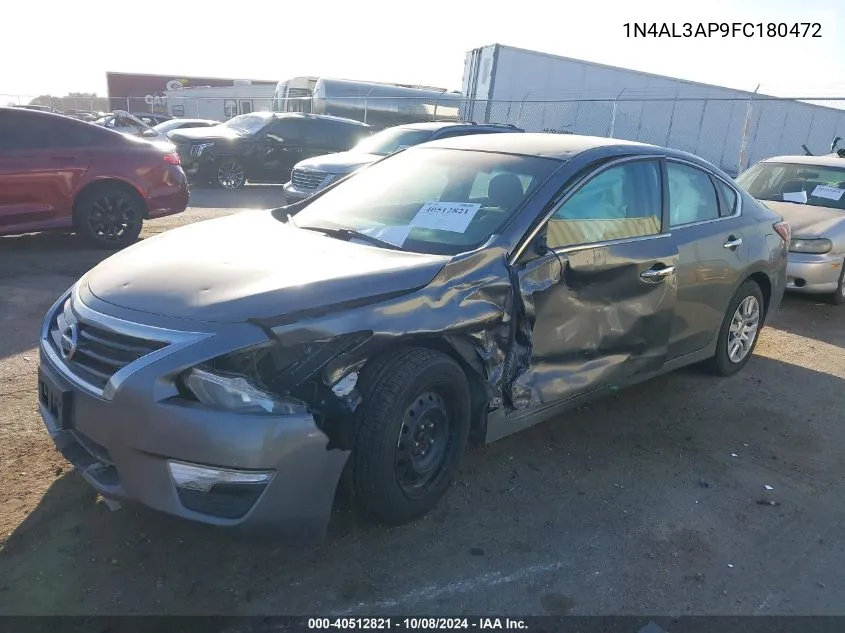 1N4AL3AP9FC180472 2015 Nissan Altima 2.5 S