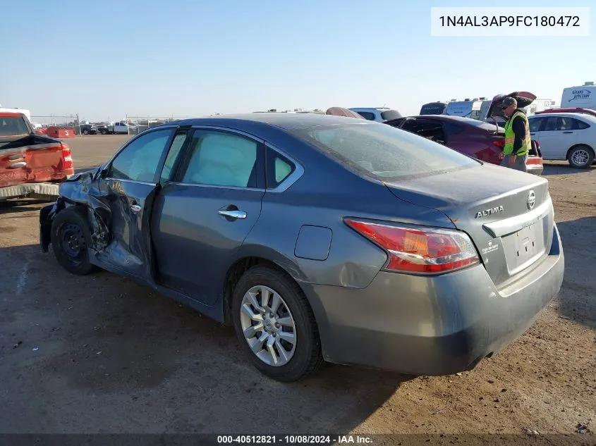 1N4AL3AP9FC180472 2015 Nissan Altima 2.5 S