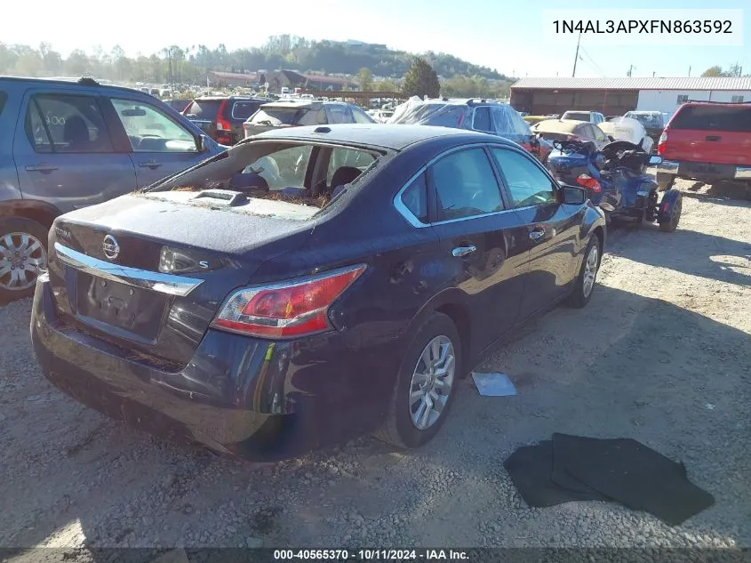 1N4AL3APXFN863592 2015 Nissan Altima 2.5/S/Sv/Sl