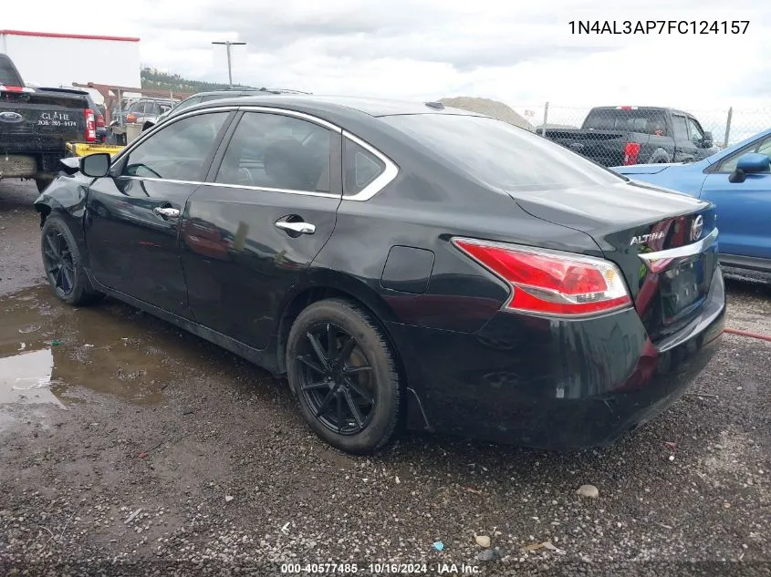 1N4AL3AP7FC124157 2015 Nissan Altima 2.5 Sv