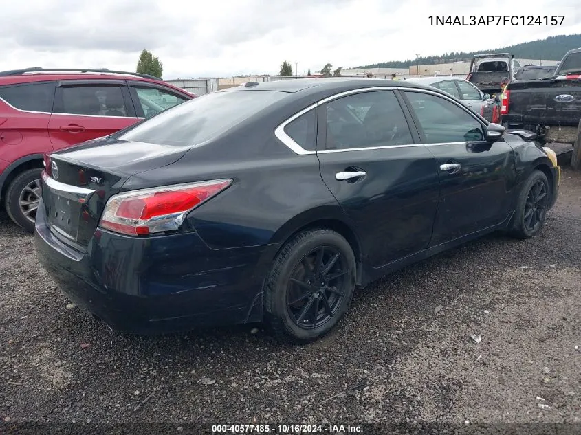 1N4AL3AP7FC124157 2015 Nissan Altima 2.5 Sv