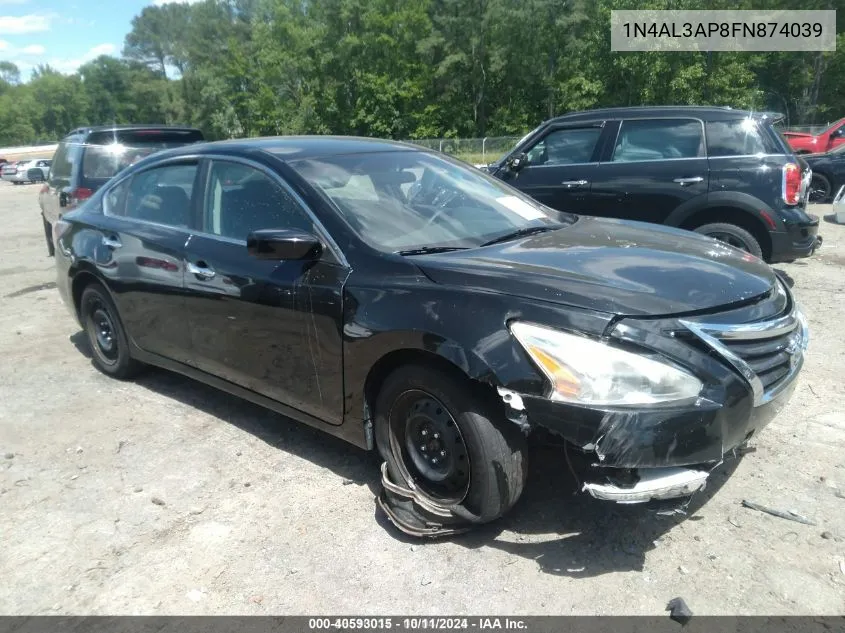 1N4AL3AP8FN874039 2015 Nissan Altima 2.5/2.5 S/2.5 Sl/2.5 Sv