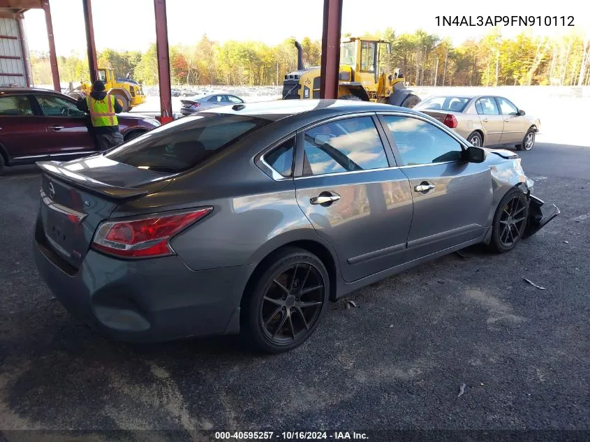 1N4AL3AP9FN910112 2015 Nissan Altima 2.5 S