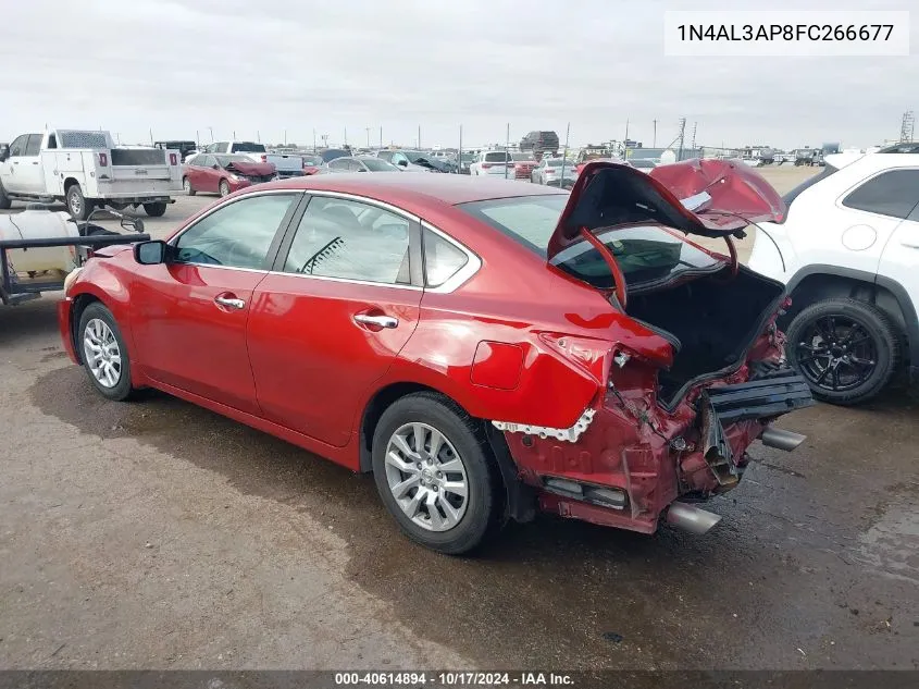 1N4AL3AP8FC266677 2015 Nissan Altima 2.5/S/Sv/Sl