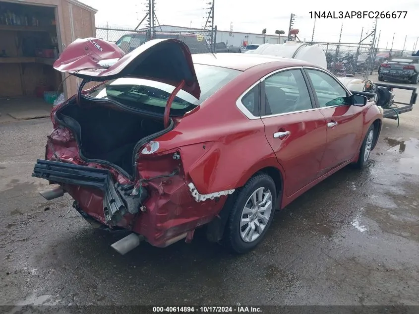 1N4AL3AP8FC266677 2015 Nissan Altima 2.5/S/Sv/Sl