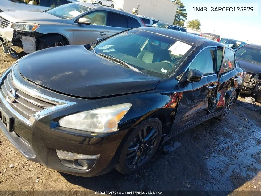 1N4BL3AP0FC125929 2015 Nissan Altima 3.5 Sl