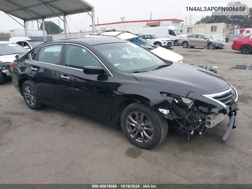 1N4AL3AP0FN906658 2015 Nissan Altima 2.5 S