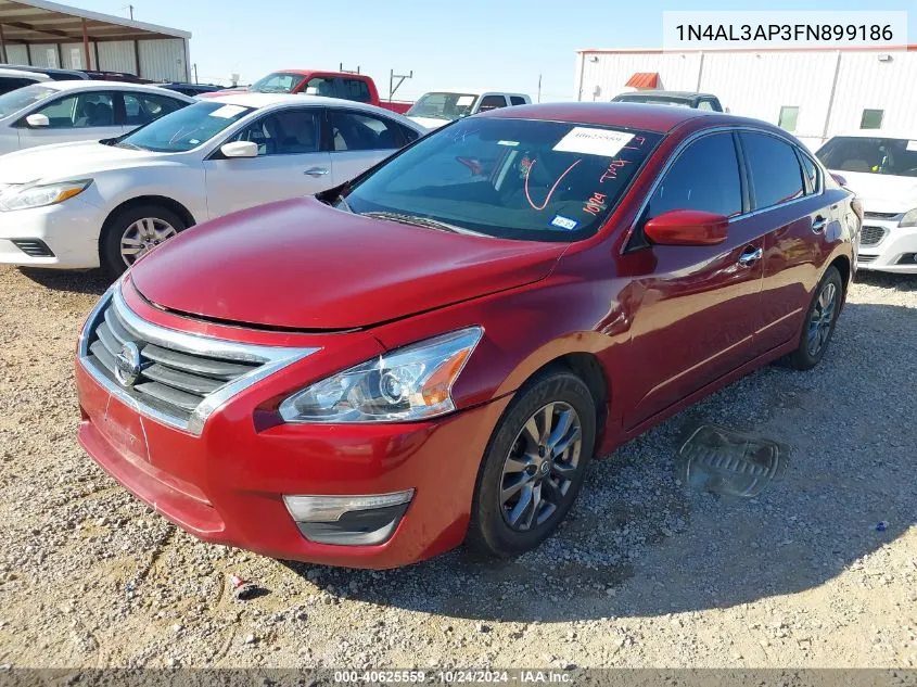 2015 Nissan Altima 2.5 S VIN: 1N4AL3AP3FN899186 Lot: 40625559