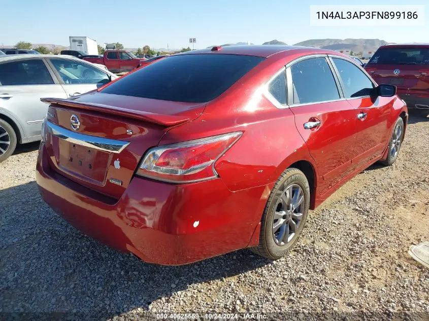 2015 Nissan Altima 2.5 S VIN: 1N4AL3AP3FN899186 Lot: 40625559