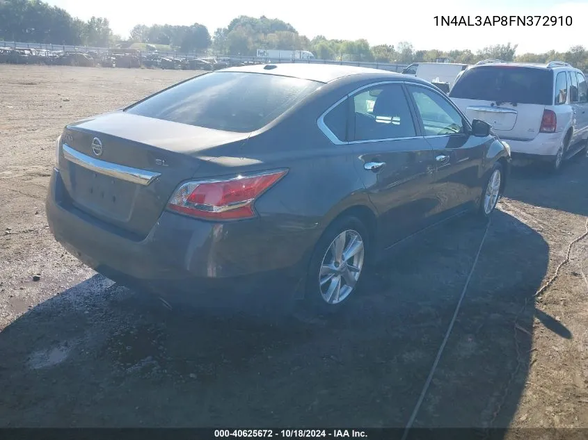 2015 Nissan Altima 2.5 Sl VIN: 1N4AL3AP8FN372910 Lot: 40625672