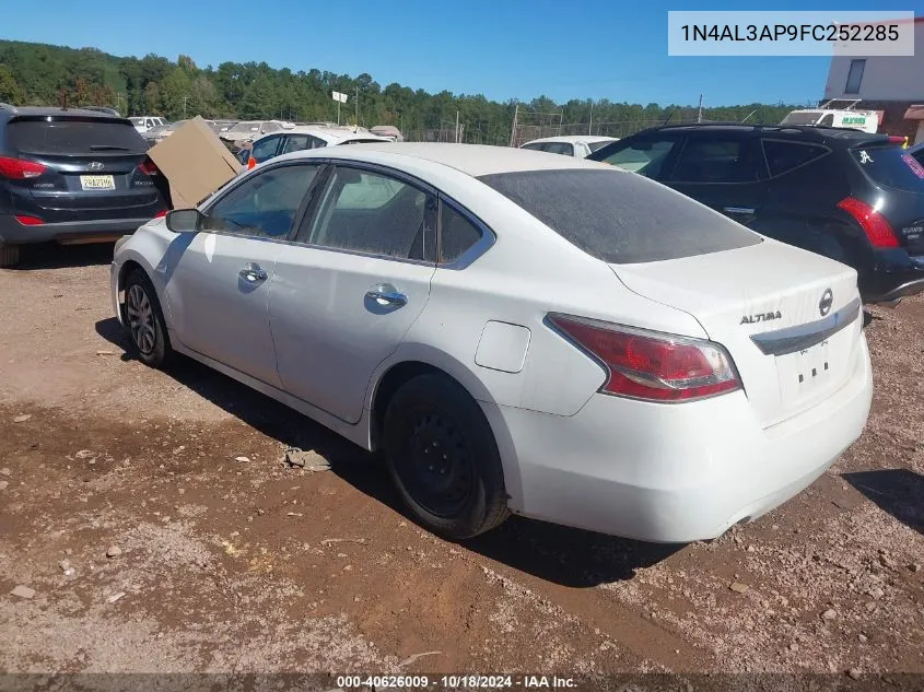 1N4AL3AP9FC252285 2015 Nissan Altima 2.5/2.5 S/2.5 Sl/2.5 Sv