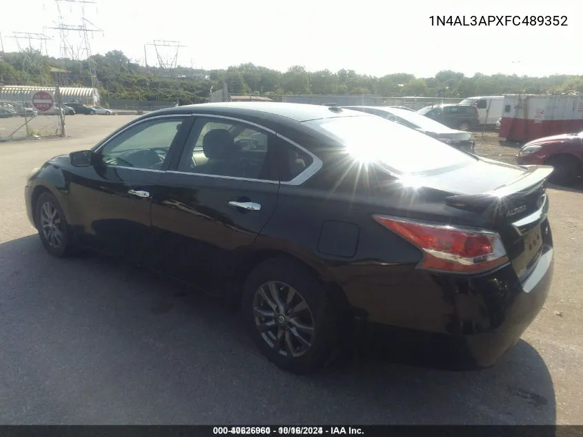 1N4AL3APXFC489352 2015 Nissan Altima 2.5 S