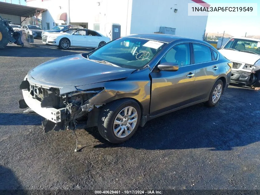 1N4AL3AP6FC219549 2015 Nissan Altima 2.5 S