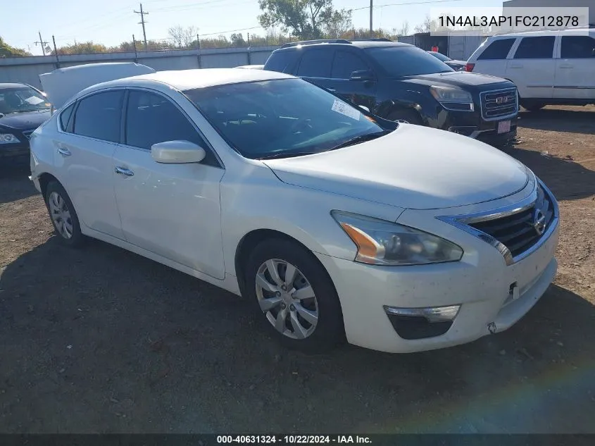 2015 Nissan Altima 2.5/2.5 S/2.5 Sl/2.5 Sv VIN: 1N4AL3AP1FC212878 Lot: 40631324