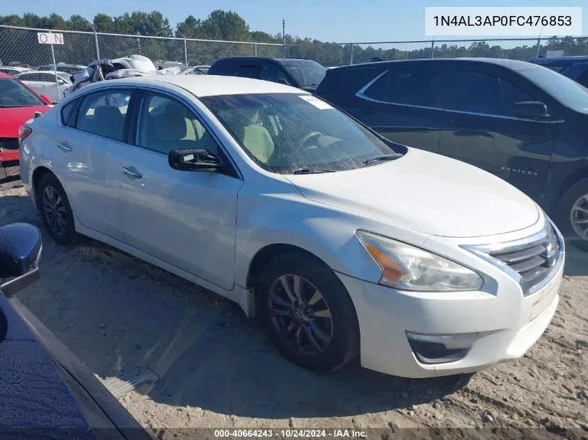 1N4AL3AP0FC476853 2015 Nissan Altima 2.5/S/Sv/Sl