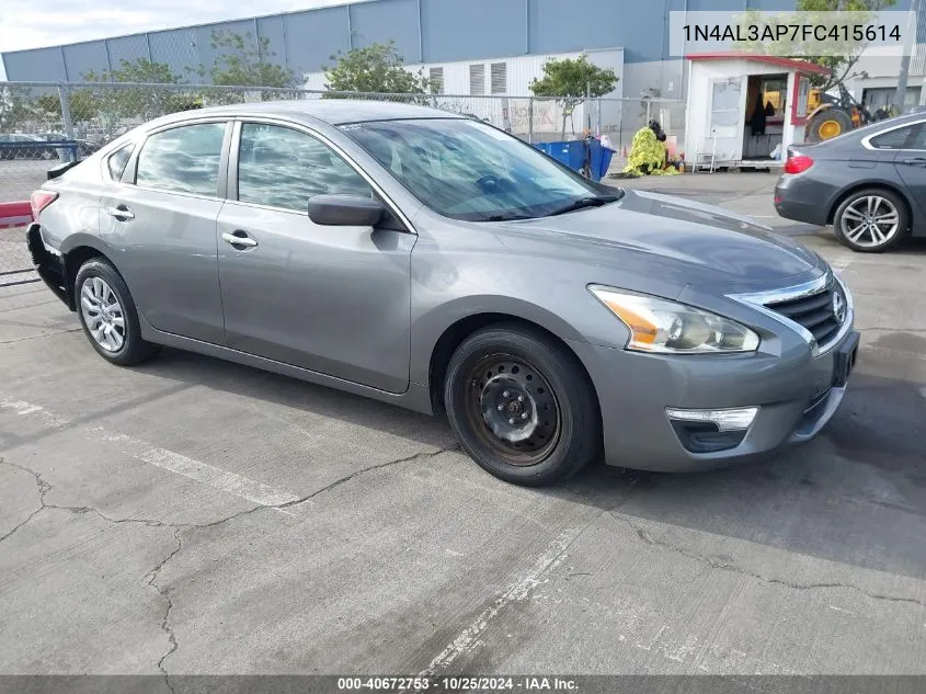 1N4AL3AP7FC415614 2015 Nissan Altima 2.5 S