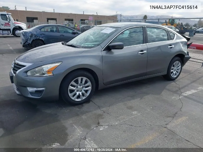 1N4AL3AP7FC415614 2015 Nissan Altima 2.5 S