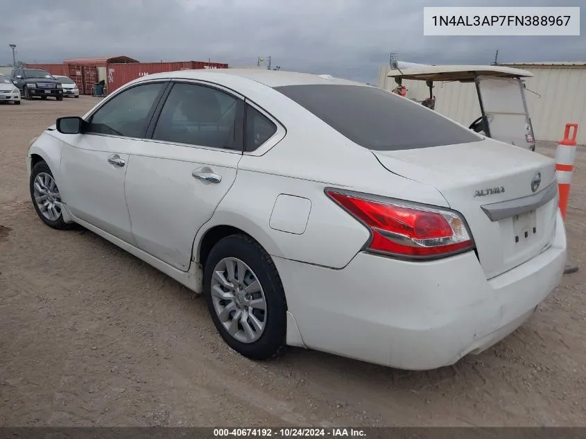 1N4AL3AP7FN388967 2015 Nissan Altima 2.5 S