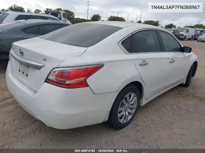 1N4AL3AP7FN388967 2015 Nissan Altima 2.5 S